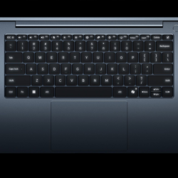 Detaliu tastatură completă Xiaomi Redmibook 14 Pro 2026 cu iluminare în 3 niveluri