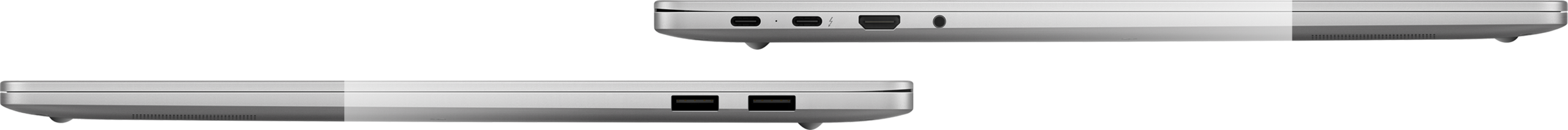 Porturi laterale Xiaomi Redmibook 16 (2026): USB-C, Thunderbolt 4, HDMI 2.1, USB-A, jack 3,5 mm