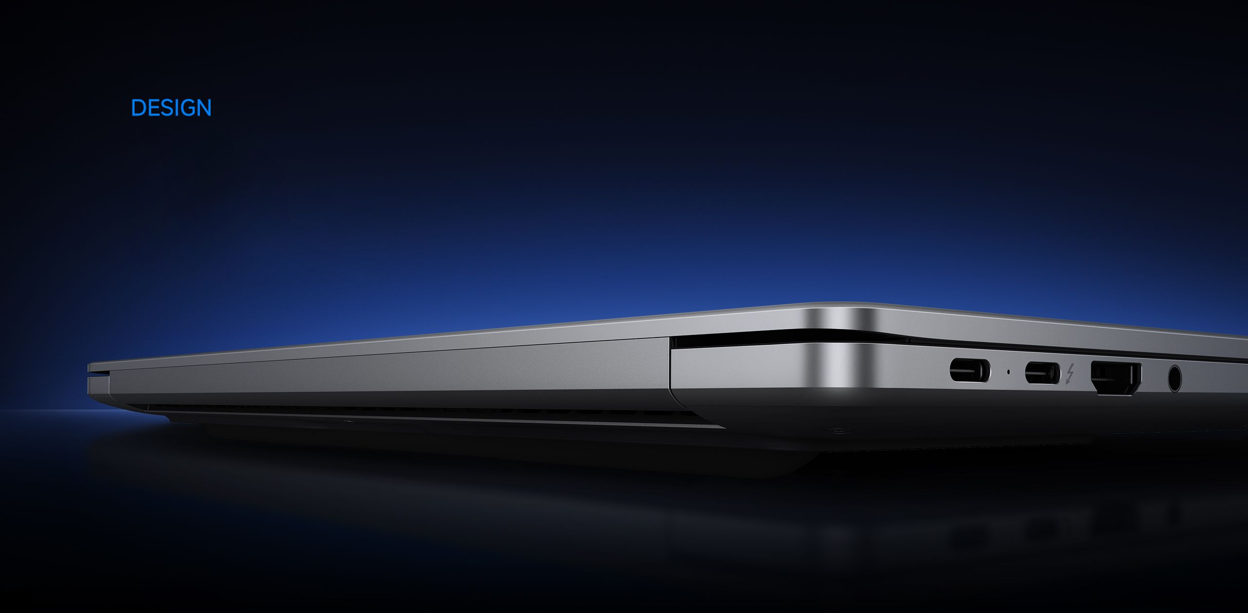 Design sasiu aluminiu unibody gri stelar Xiaomi Redmibook 16 Pro 2026 16 inchi